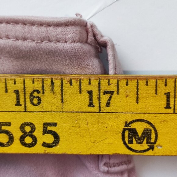 Silver Jeans utility slim crop cargo pants light pink women's size W31/L25 - Picture 12 of 15